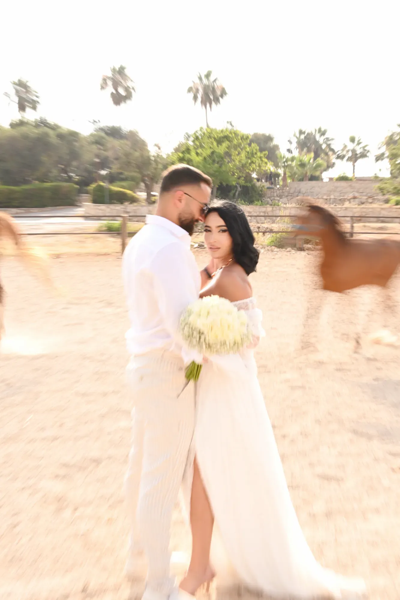 Bob & Ursula — a cherished moment