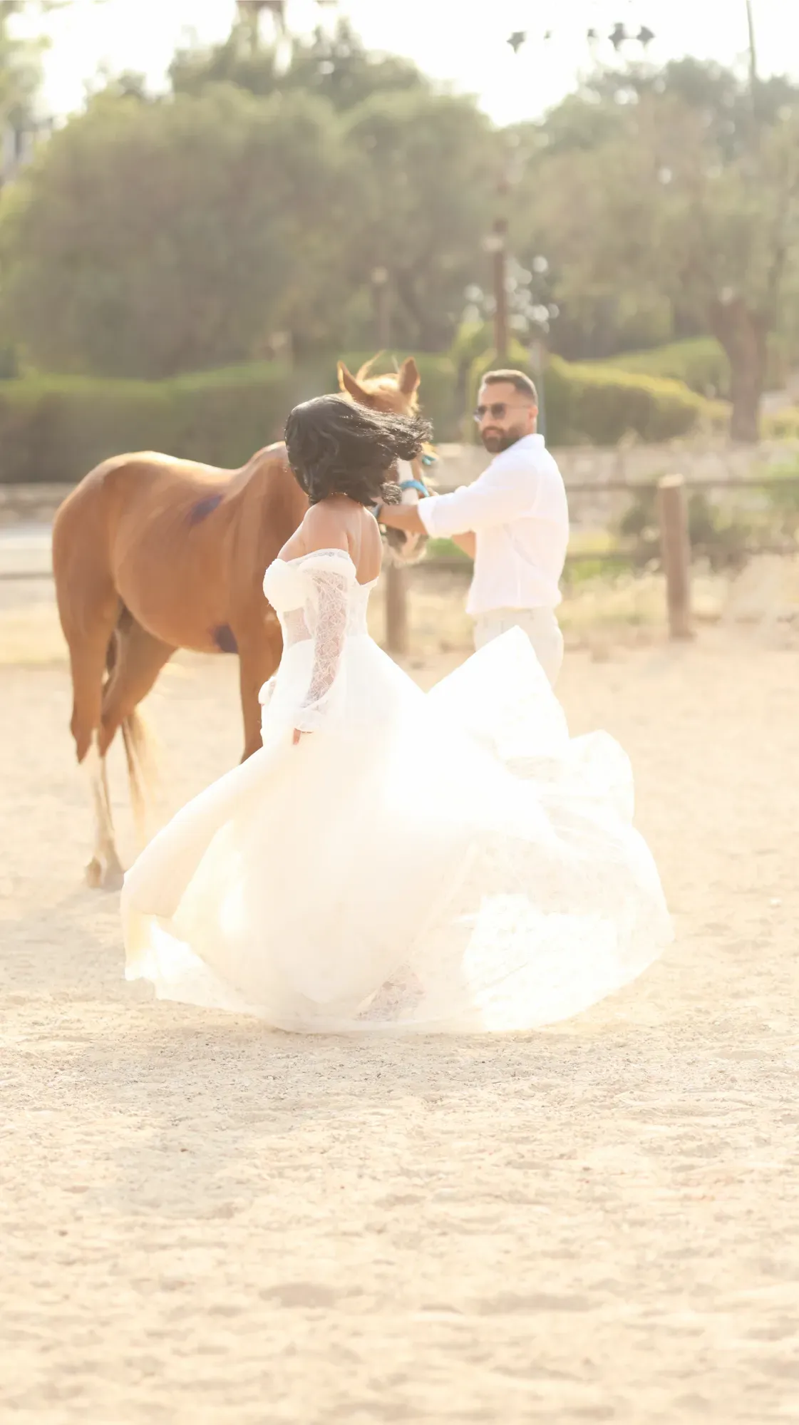 Bob & Ursula — a cherished moment