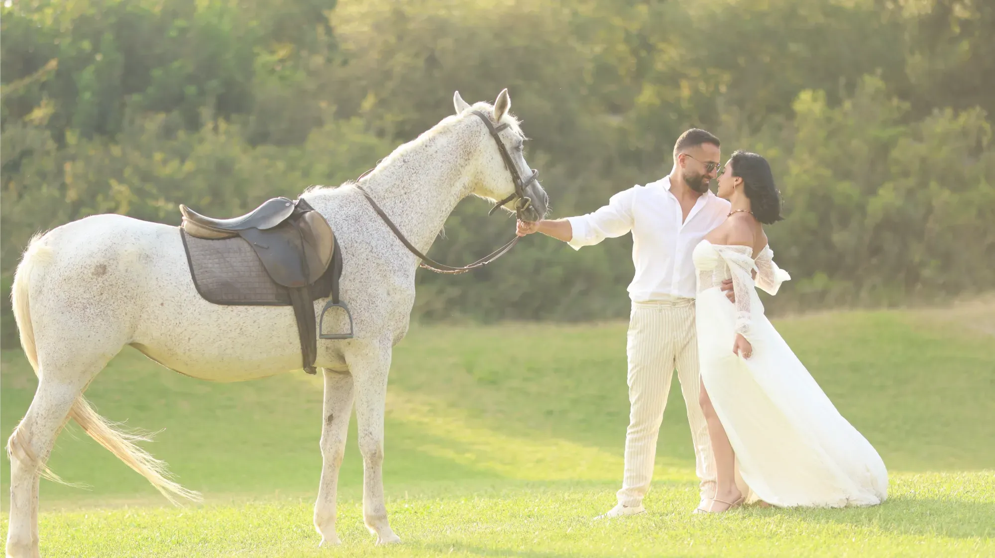 Bob & Ursula — a cherished moment